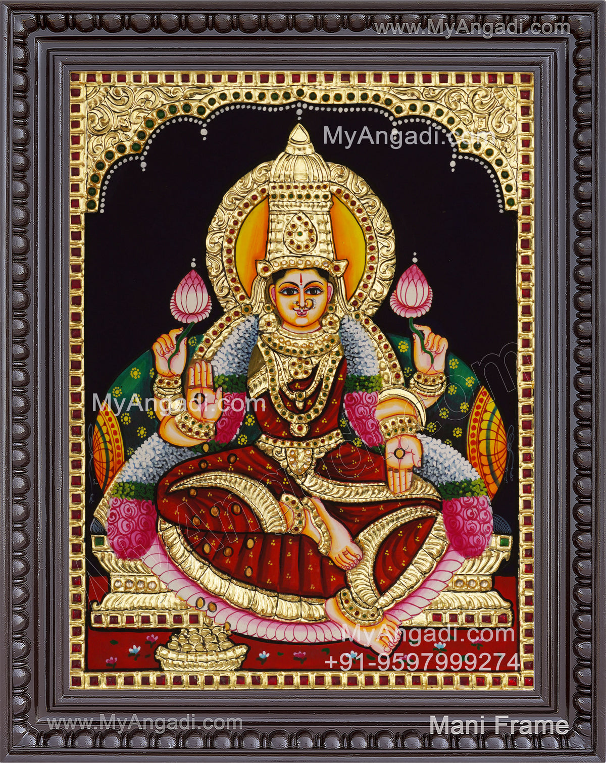 Lakshmi Tanjore Painting