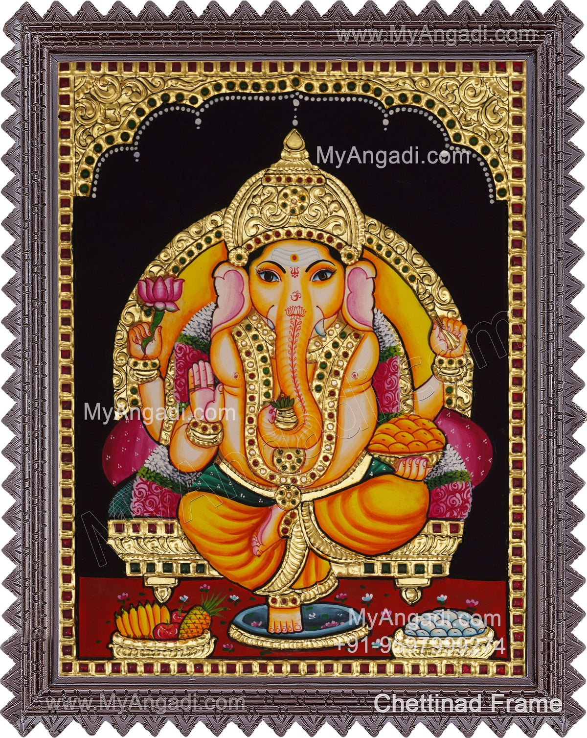 Ganesha Tanjore Paintings