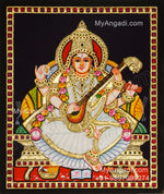 Saraswathi Tanjore Painting