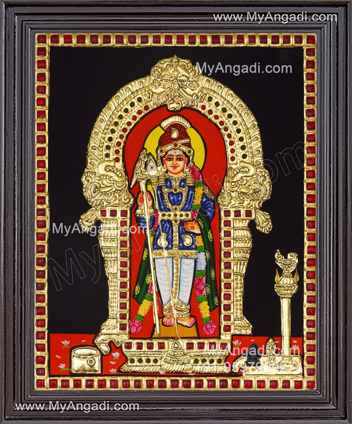 Murugar Tanjore Painting