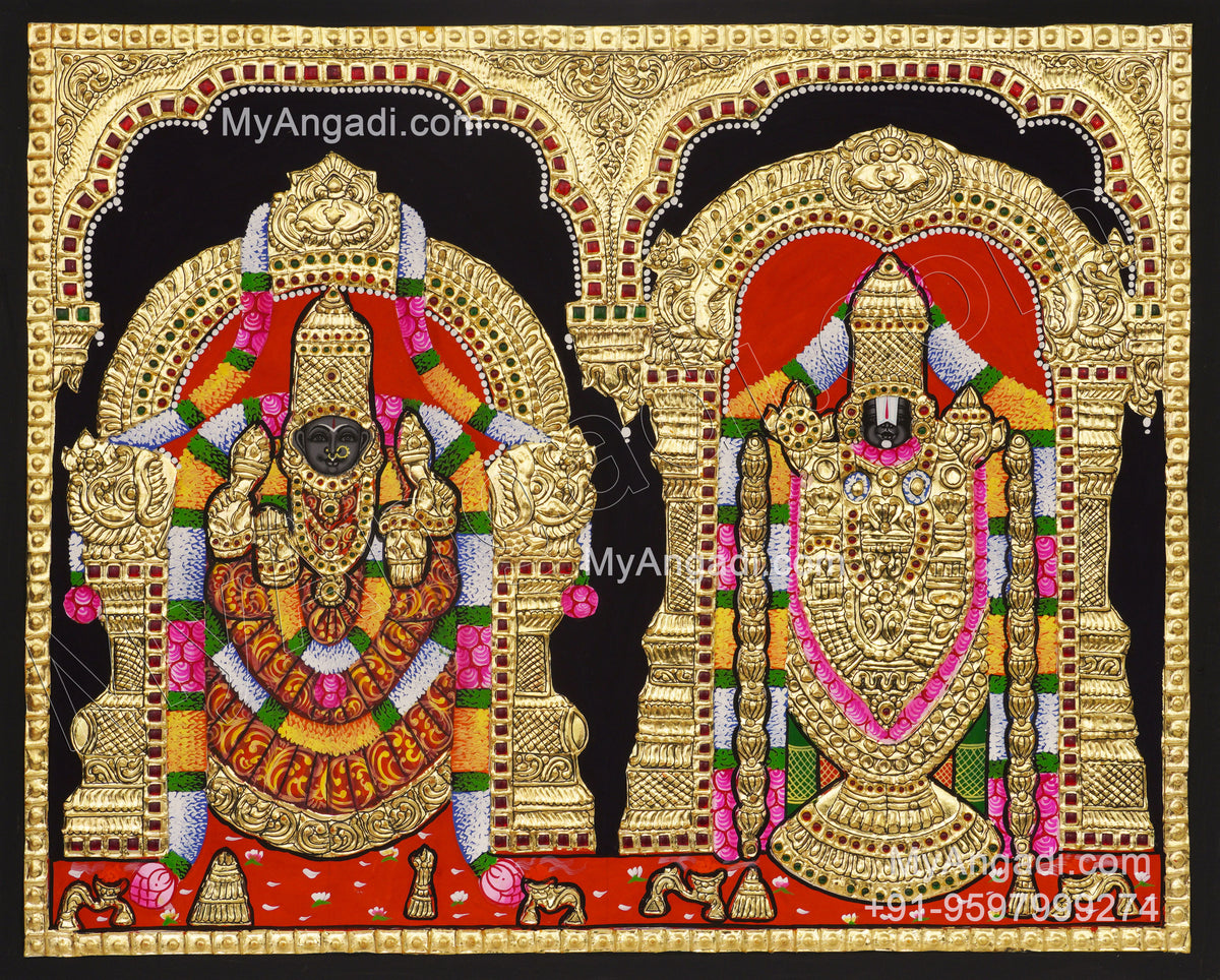 Balaji Thayar Tanjore Painting