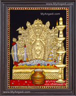 Manjunatha Swamy Tanjore Painting