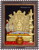 Manjunatha Swamy Tanjore Painting