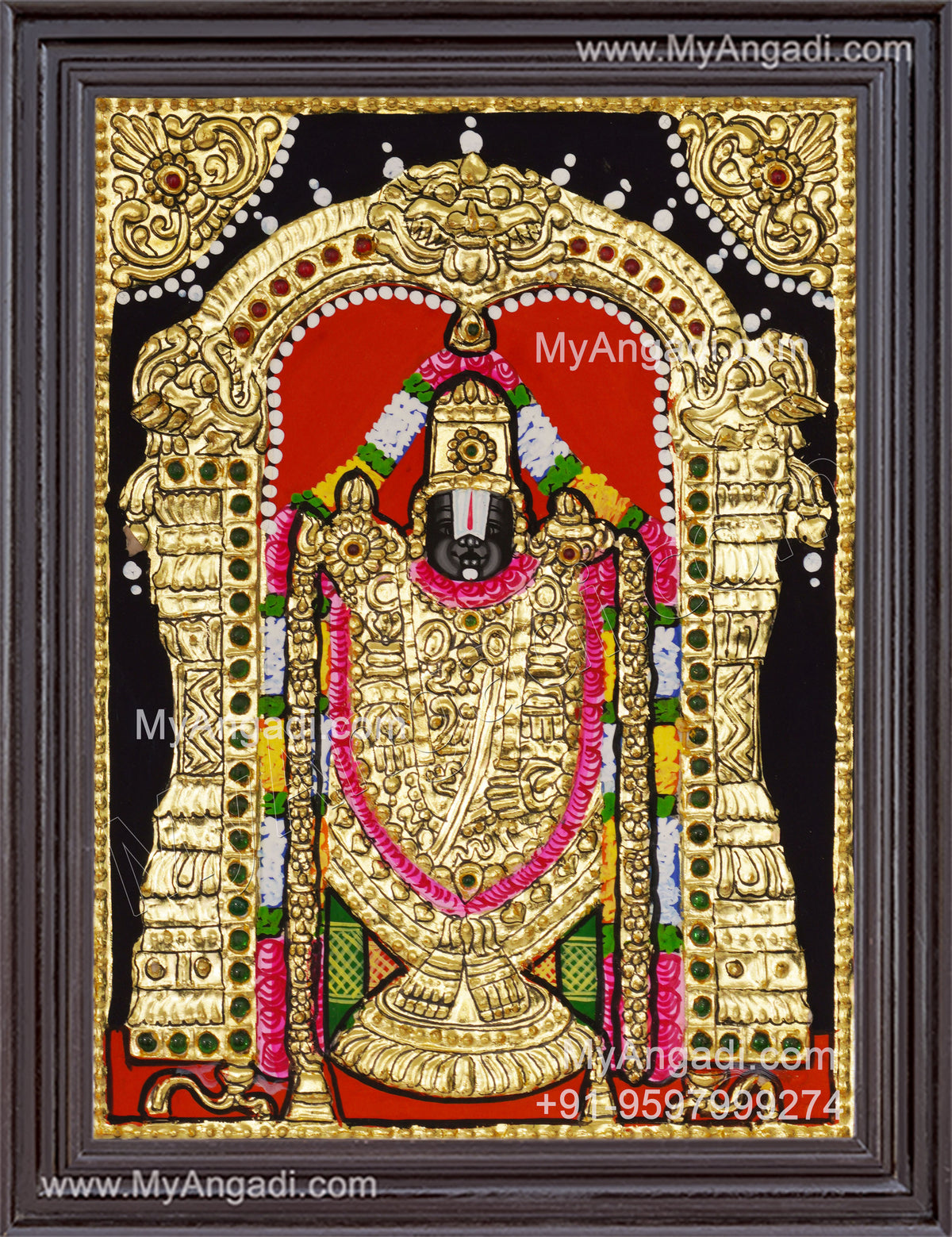 Balaji Tanjore Painting