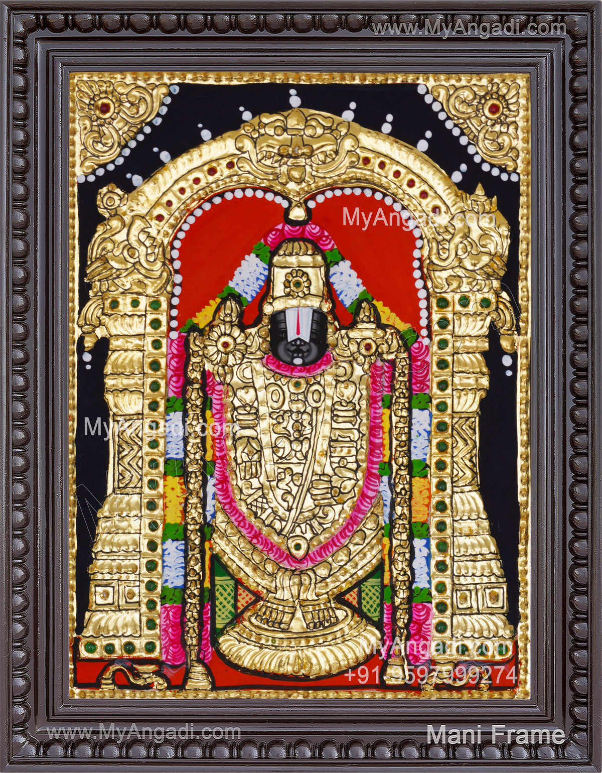 Balaji Tanjore Painting