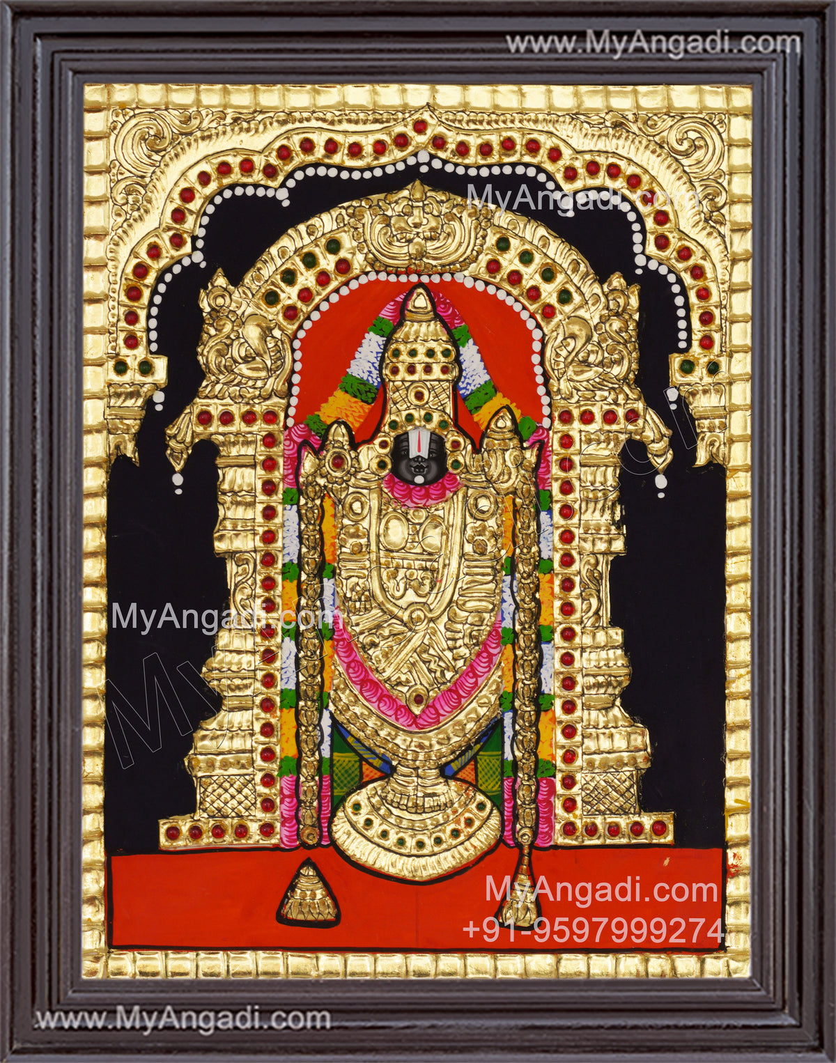 Balaji Tanjore Painting