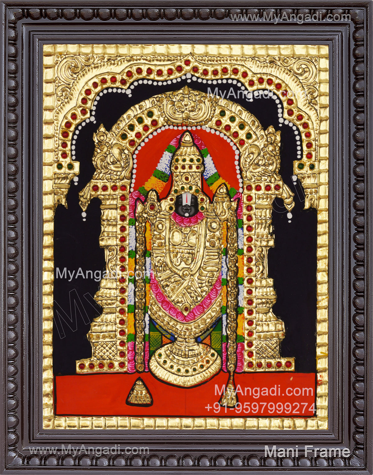 Balaji Tanjore Painting