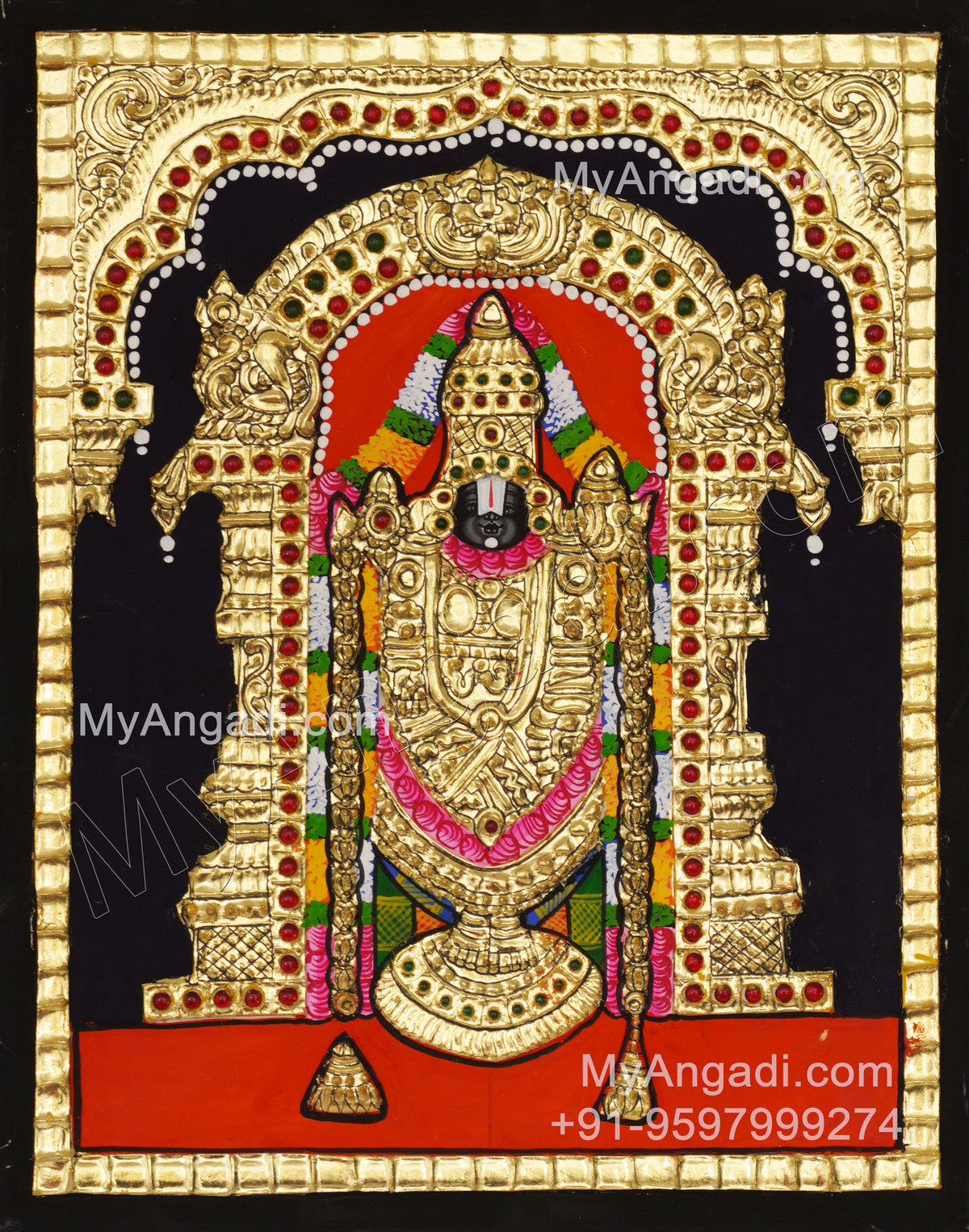 Balaji Tanjore Painting
