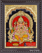 Ganesha Tanjore Painting, Ganesha Tanjore Painting