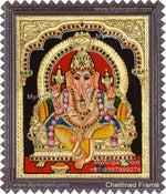 Ganesha Tanjore Painting, Ganesha Tanjore Painting