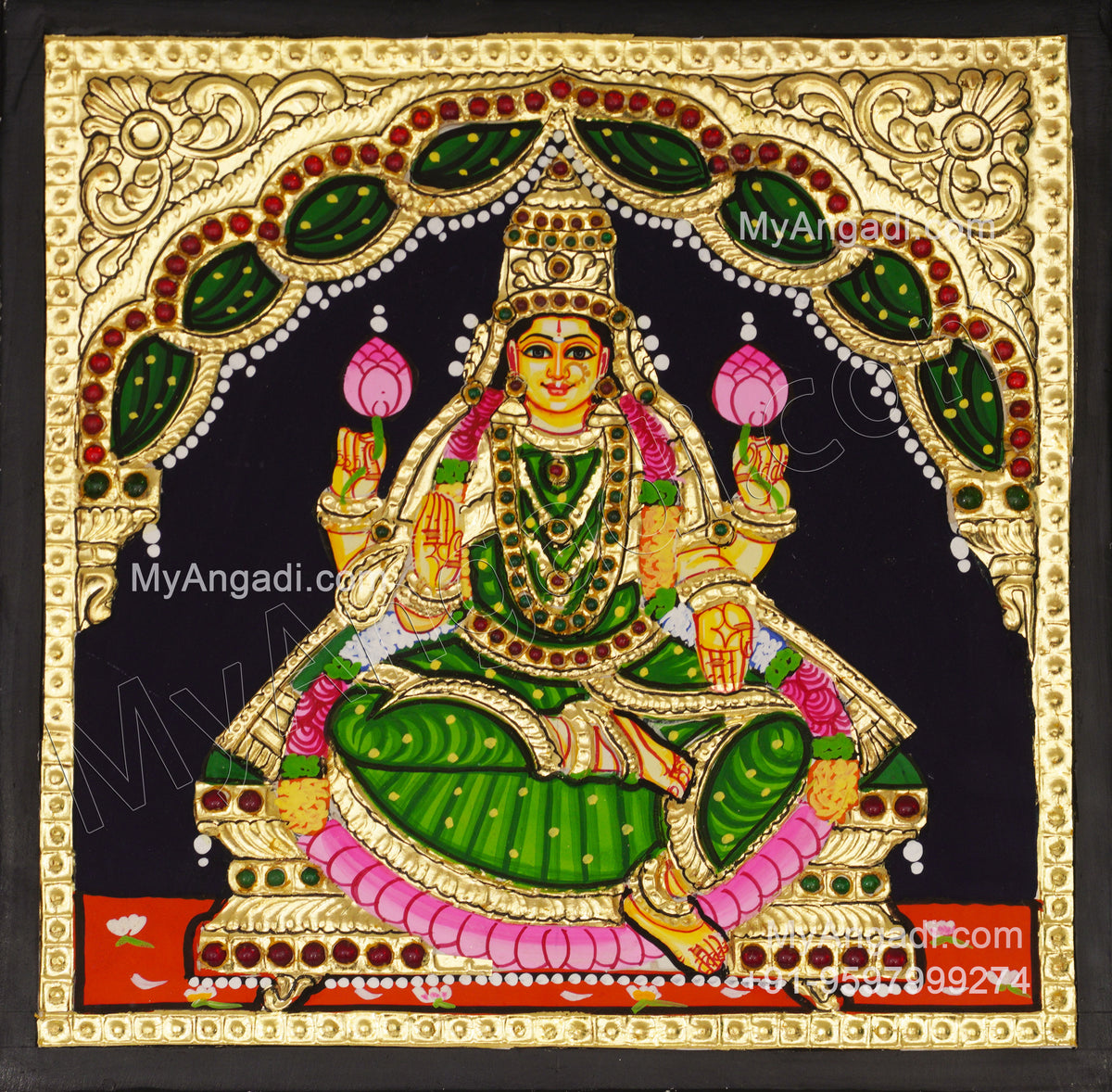 Lakshmi Tanjore Painting