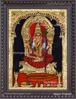 Kamatchi Amman Tanjore Painting