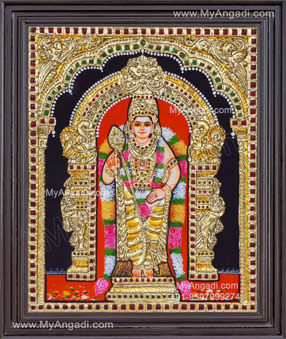 Murugar Tanjore Painting