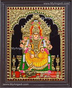 Samayapura Mariamman Tanjore Painting