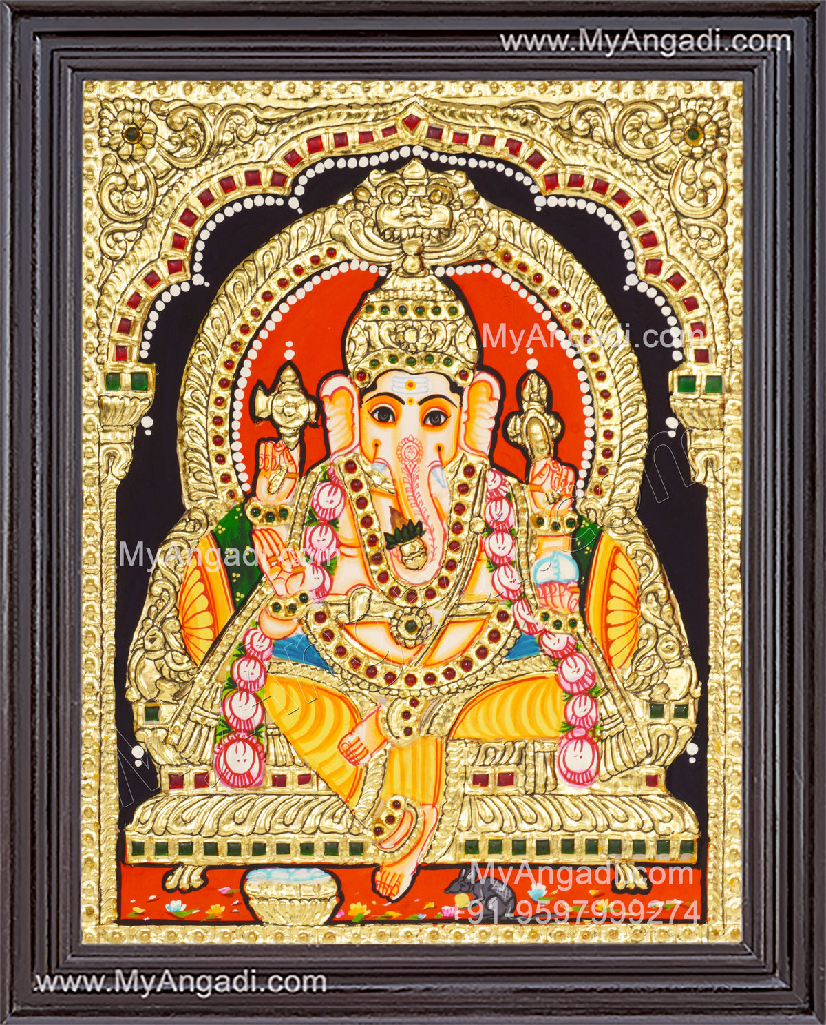 Pillaiyar Tanjore Paintings