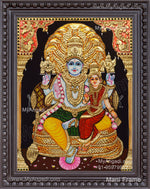 Perumal and Lakshmi Devi Tanjore Painting