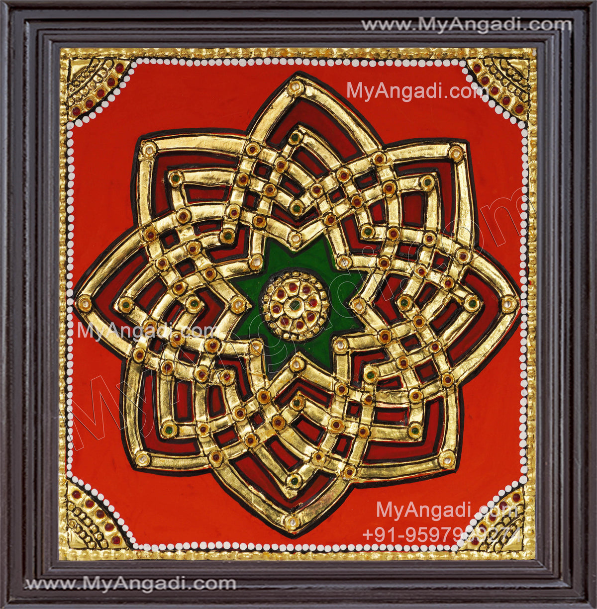 Aiswarya Kolam Tanjore Painting