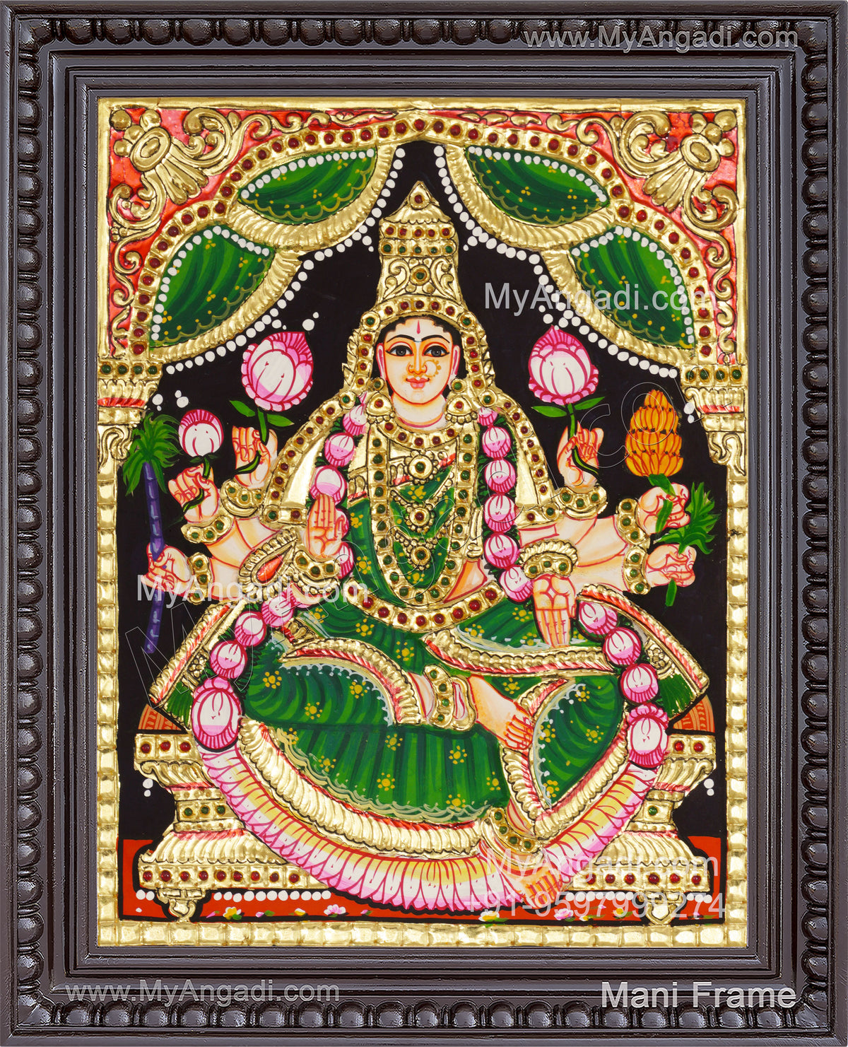 Lakshmi Tanjore Painting