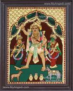 Madurai Veeran Tanjore Painting