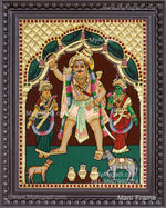 Madurai Veeran Tanjore Painting