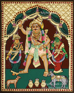Madurai Veeran Tanjore Painting