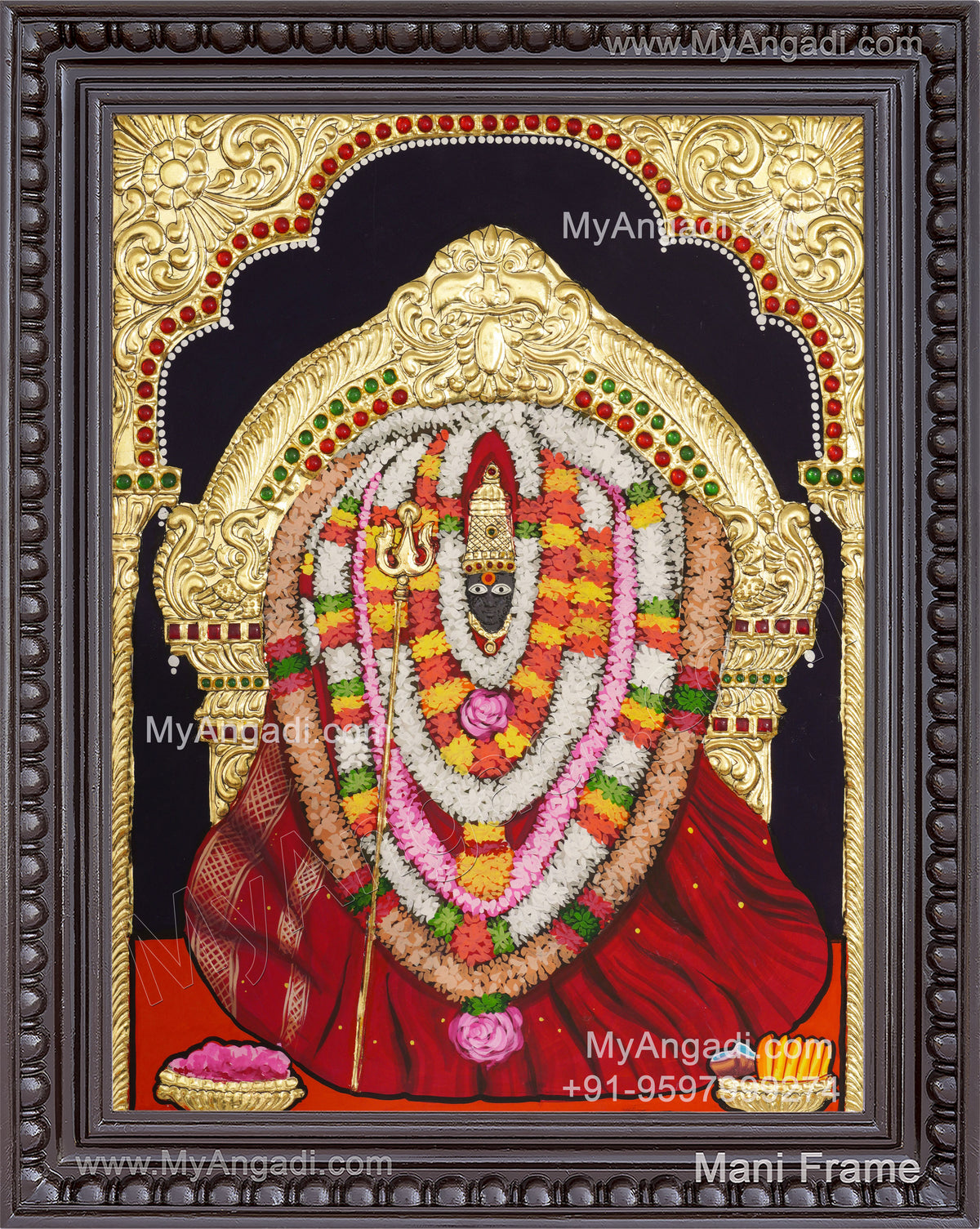 Pratti Amman Tanjore Painting