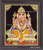 Ganapati Tanjore Painting