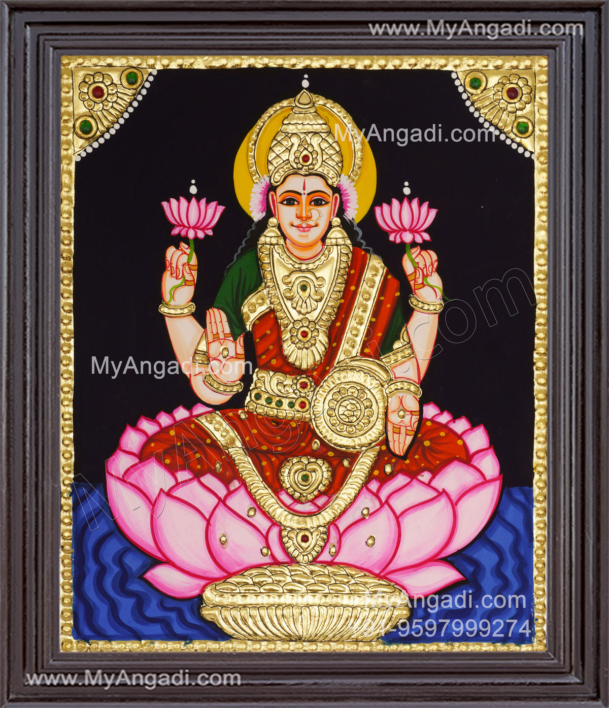 Lakshmi Tanjore Painting