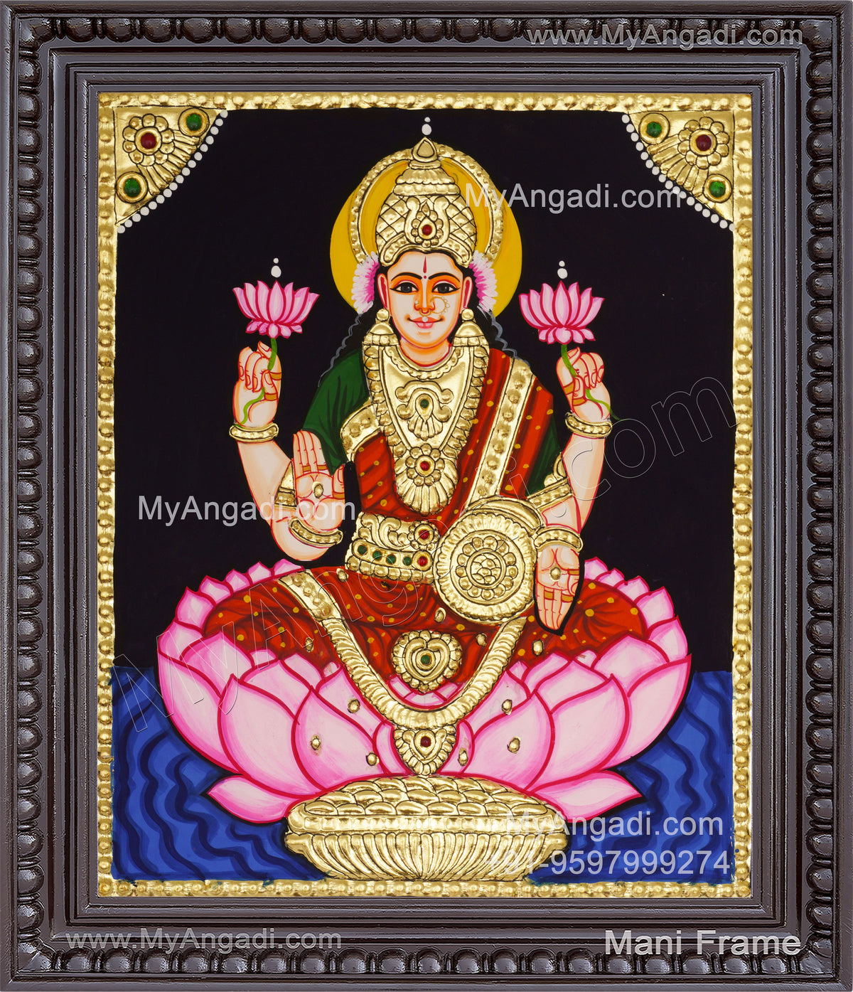 Lakshmi Tanjore Painting