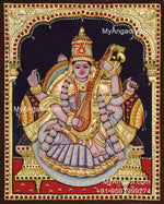 Saraswathi3D Tanjore Painting