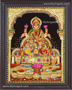 Kubera Lakshmi 3D Tanjore Painting