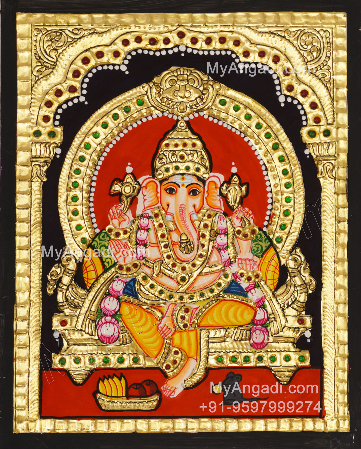 5 Set Tanjore Paintings