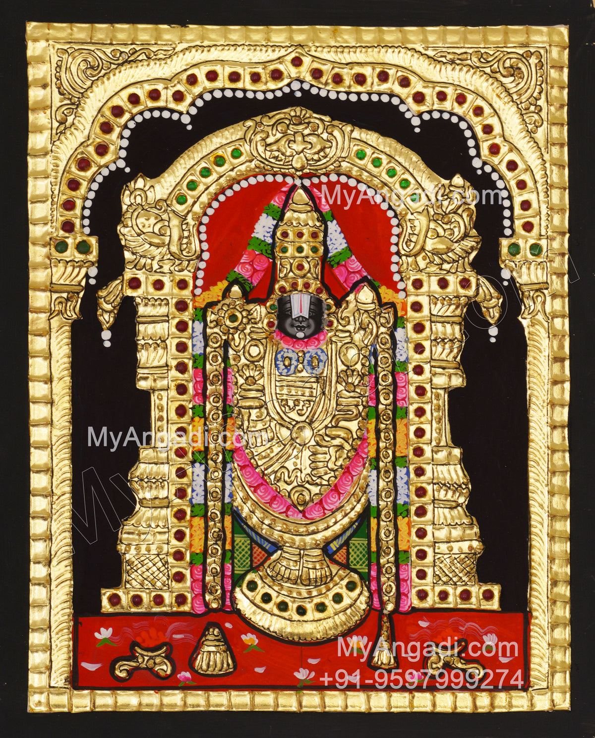 5 Set Tanjore Paintings