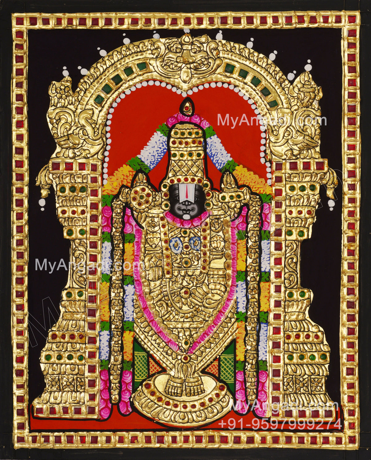 Balaji Tanjore Painting