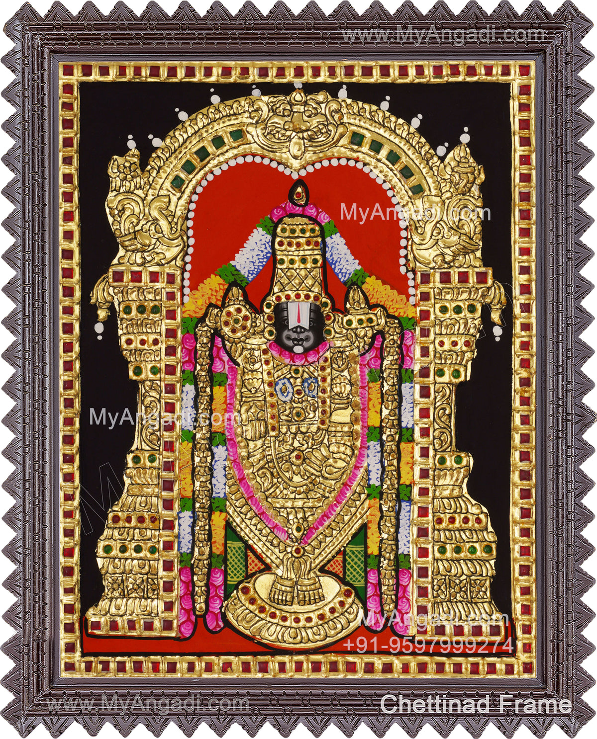 Balaji Tanjore Painting