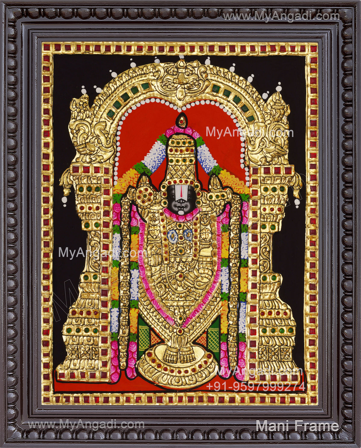 Balaji Tanjore Painting