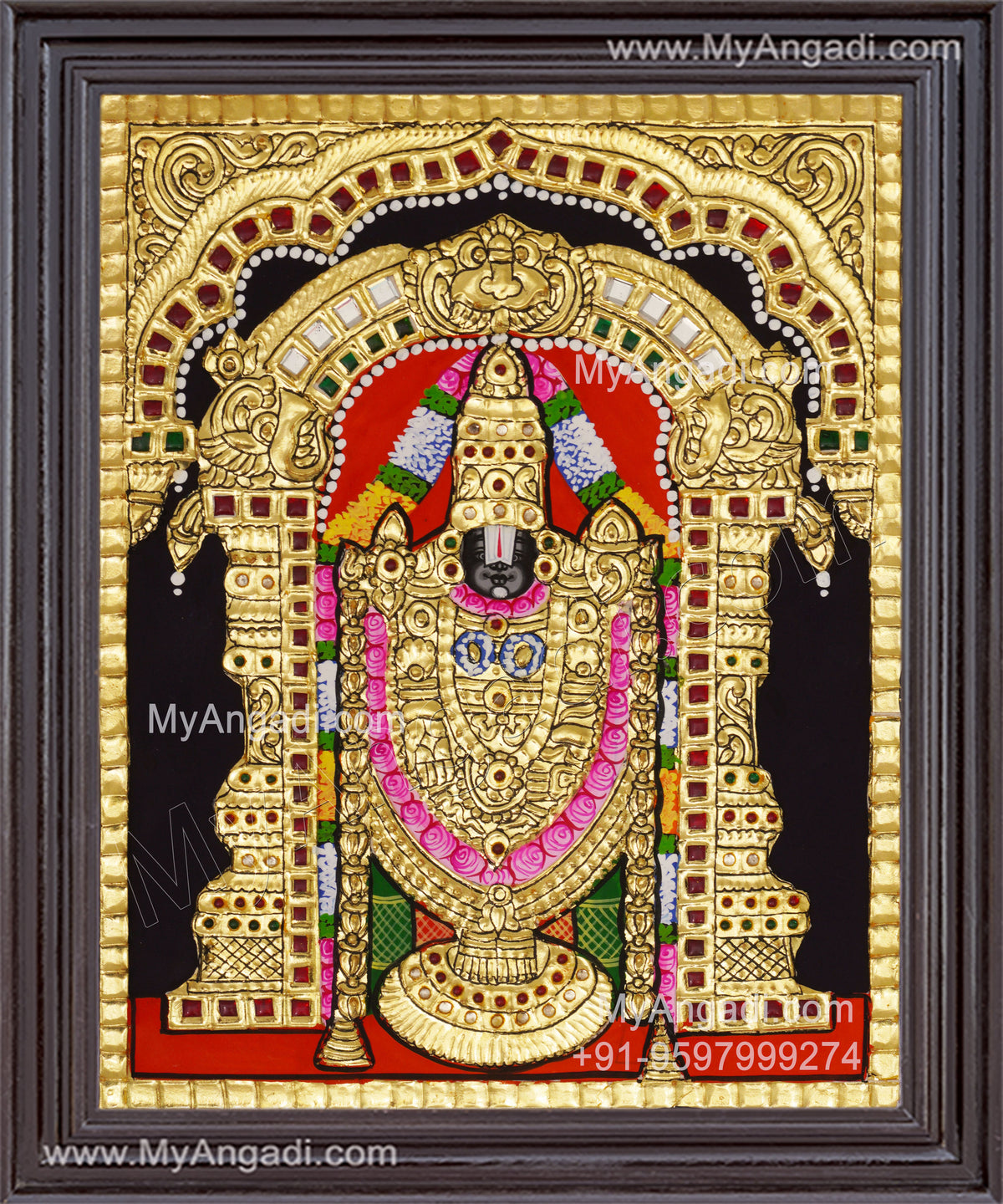 Balaji Tanjore Painting