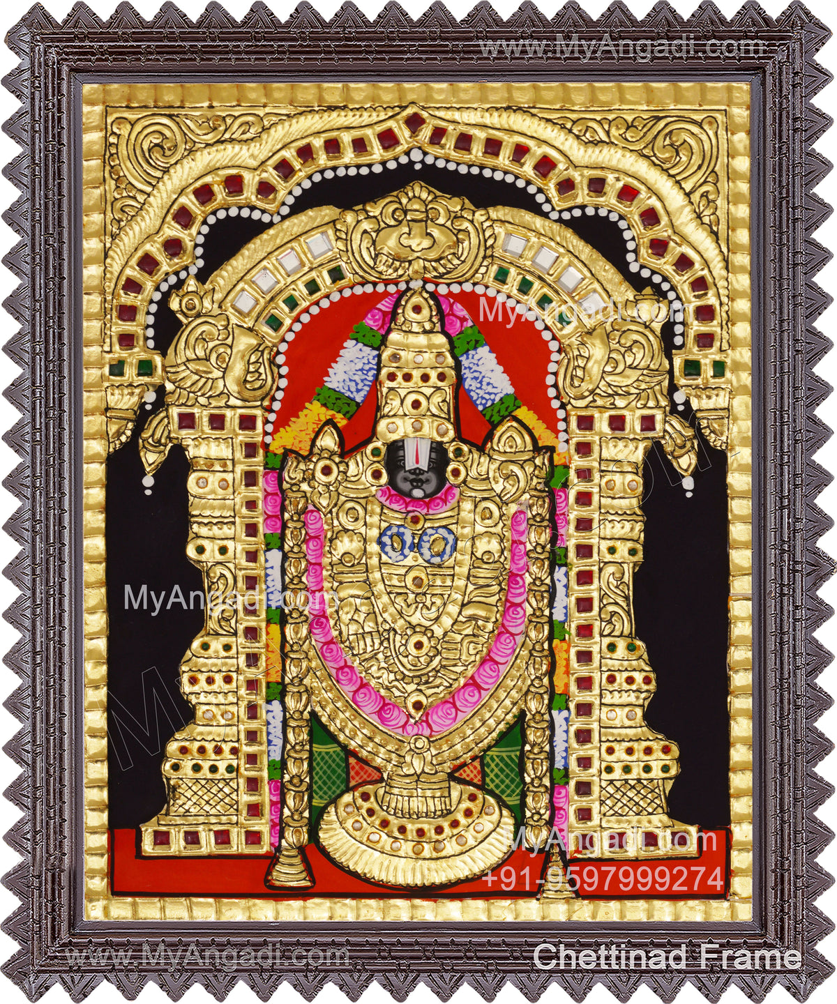 Balaji Tanjore Painting