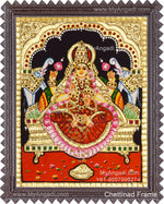 Gajalakshmi Devi Tanjore Painting