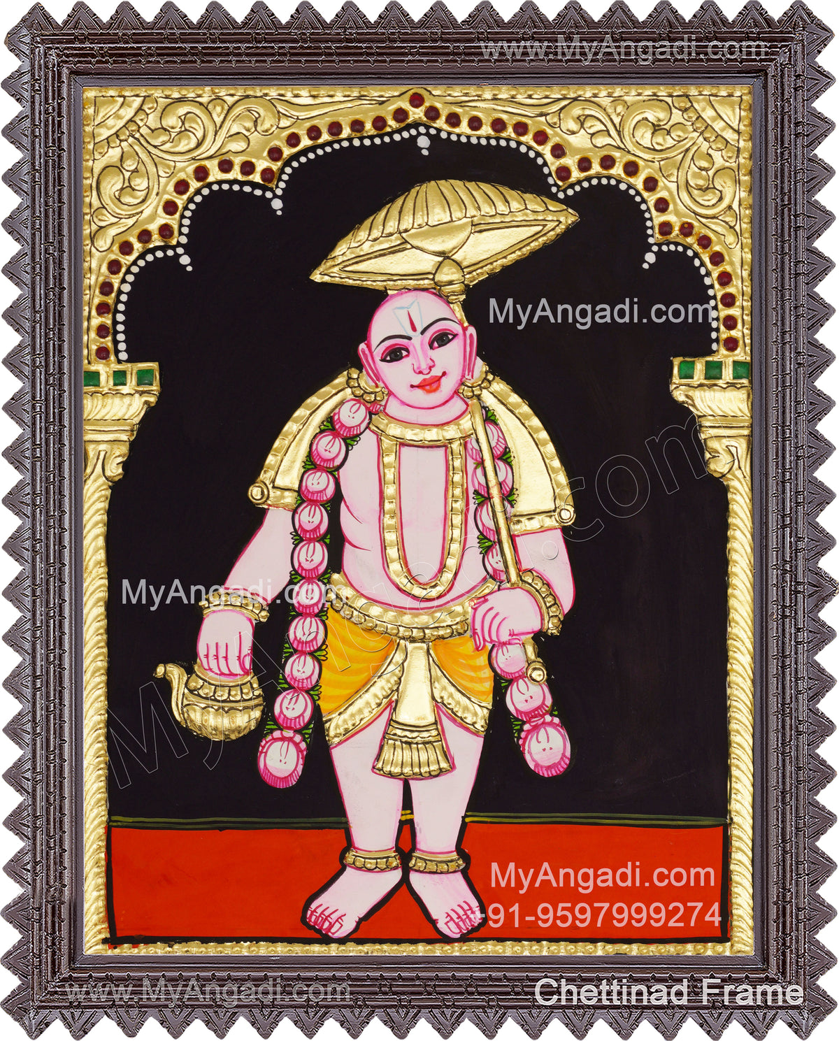 Vaamanan Tanjore Painting