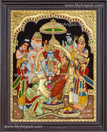 Ram Parivar Tanjore Painting