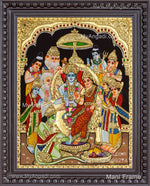 Ram Parivar Tanjore Painting
