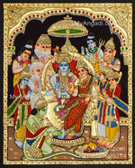 Ram Parivar Tanjore Painting