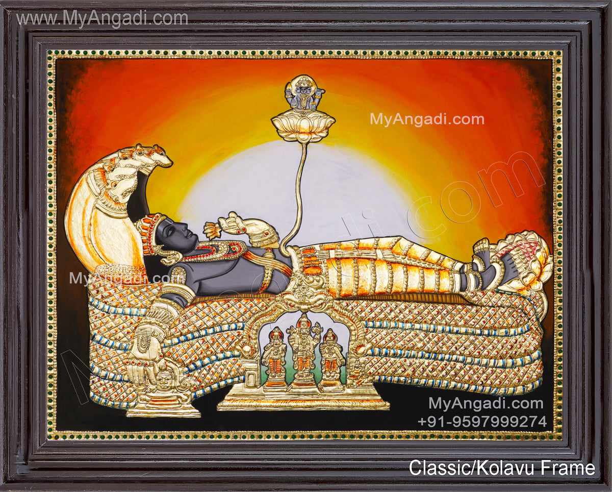 Padmanabaswamy Tanjore Painting
