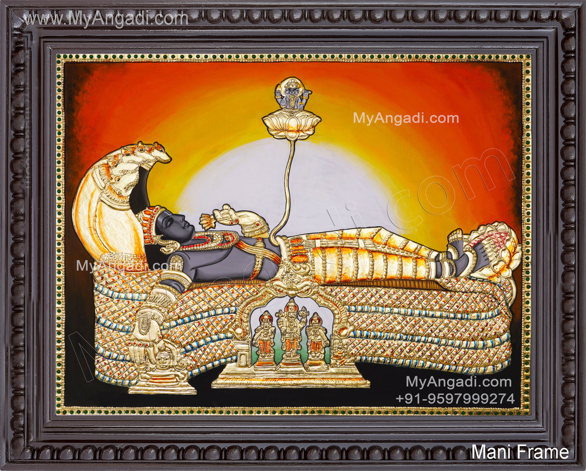 Padmanabaswamy Tanjore Painting