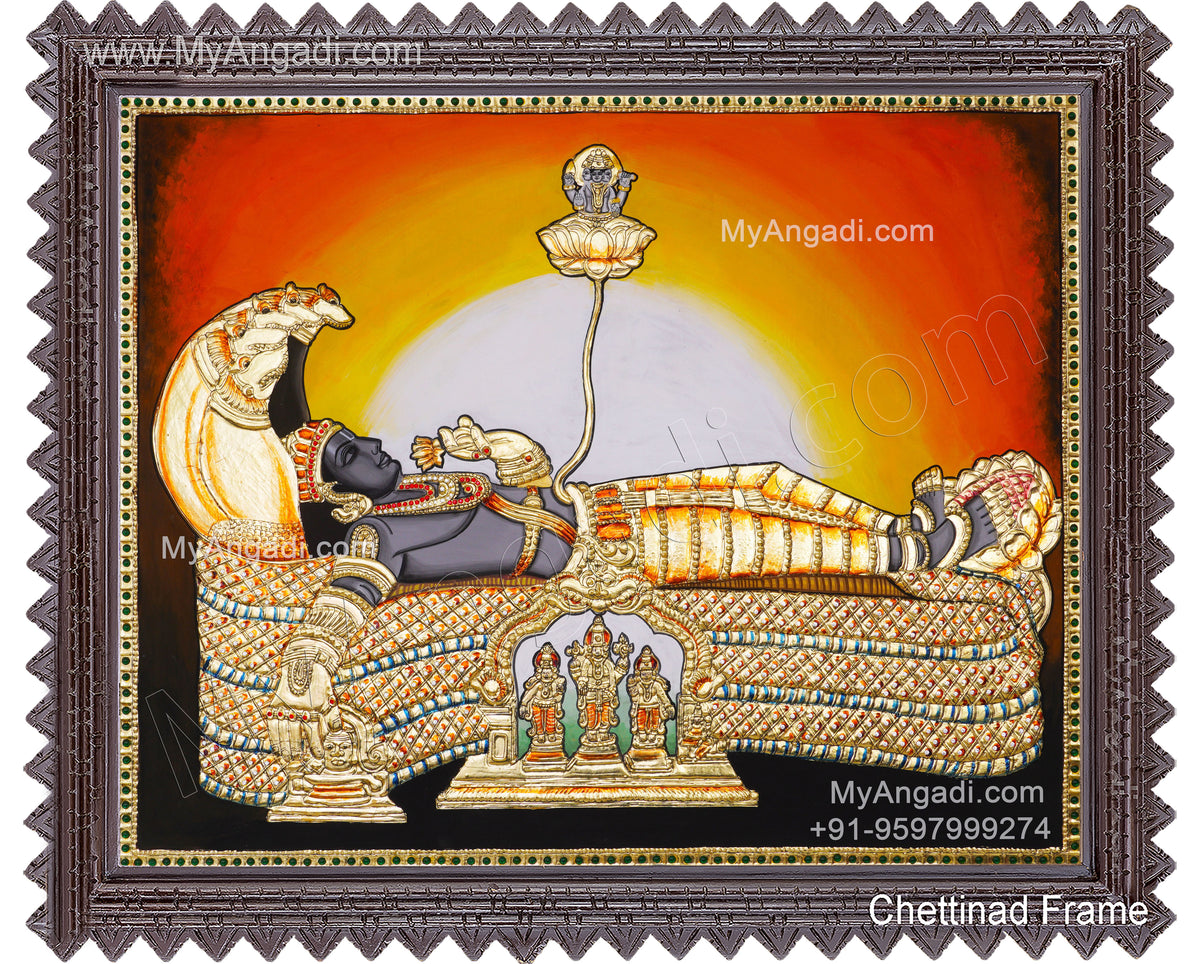 Padmanabaswamy Tanjore Painting