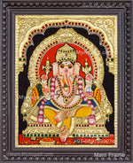 Ganesha Tanjore Painting