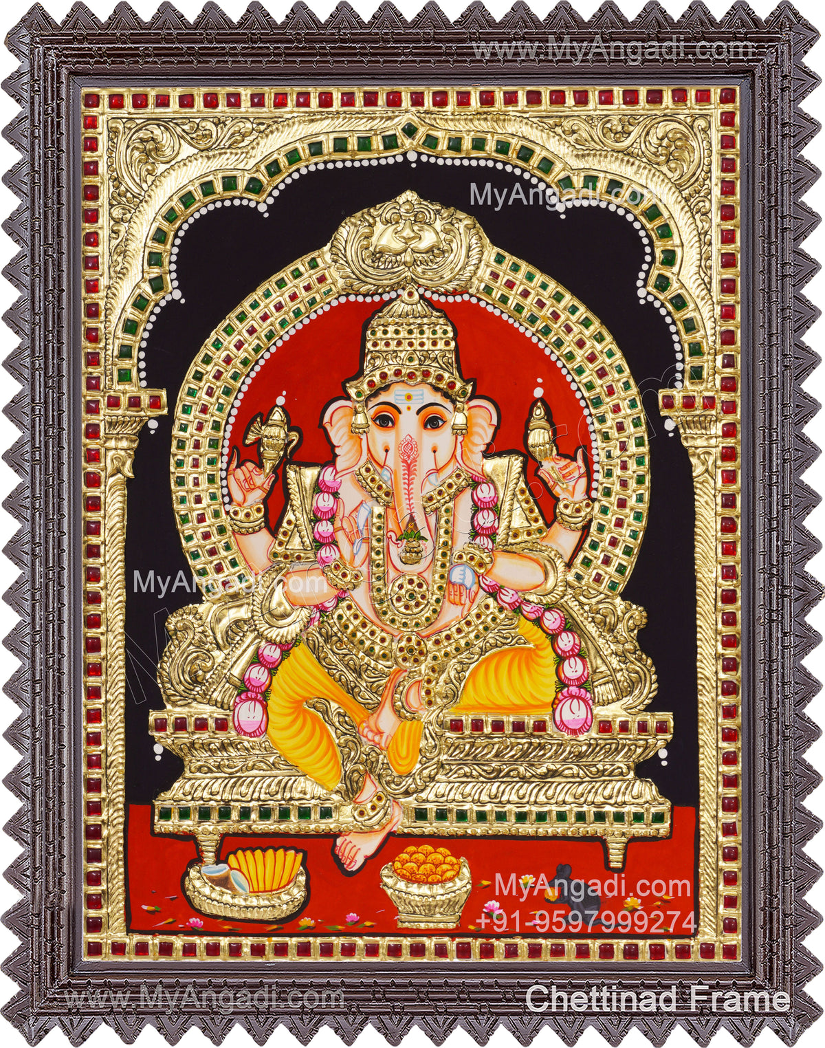 Pillayar Tanjore Paintings