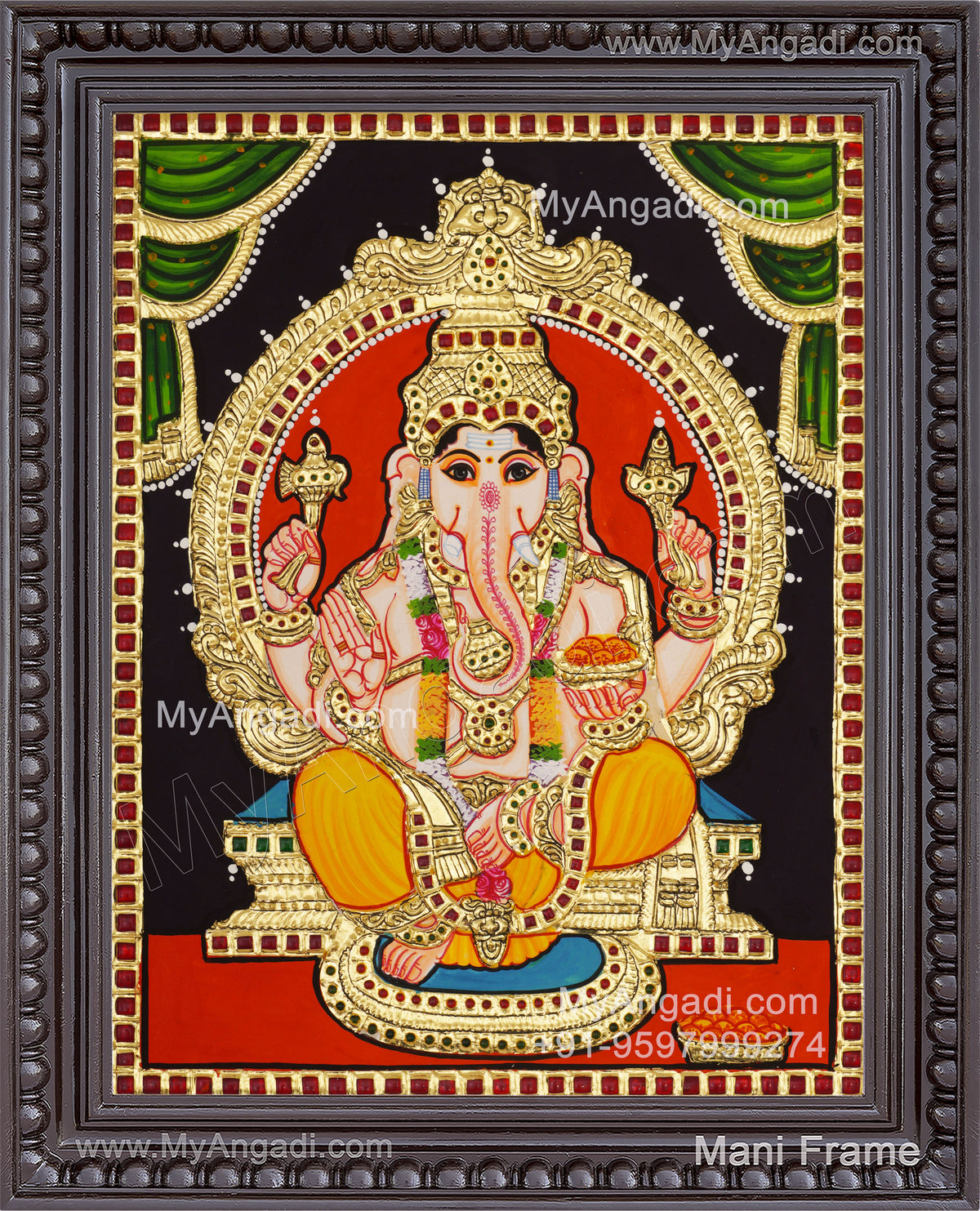 Ganesha Tanjore Paintings