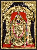 VenkateshwaraSwamy Tanjore Painting